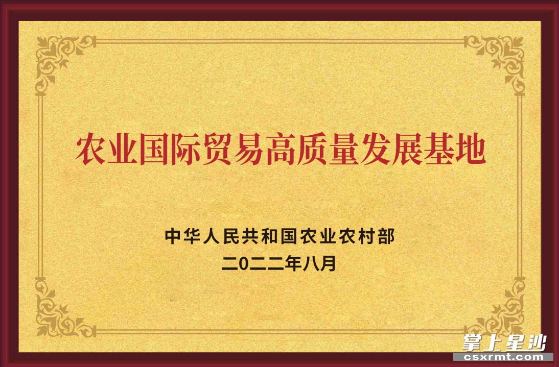 長(zhǎng)沙縣湘豐茶業(yè)集團(tuán)為湖南省茶葉行業(yè)唯一獲“國(guó)家級(jí)農(nóng)業(yè)國(guó)際貿(mào)易高質(zhì)量發(fā)展基地”認(rèn)定的生產(chǎn)、加工、貿(mào)易復(fù)合型民營(yíng)企業(yè)。均為集團(tuán)供圖