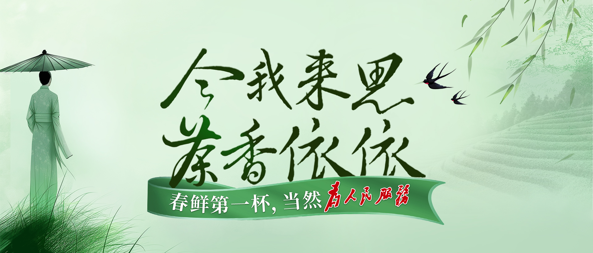 今我來思，茶香依依，湘豐春茶，爭鮮而來！