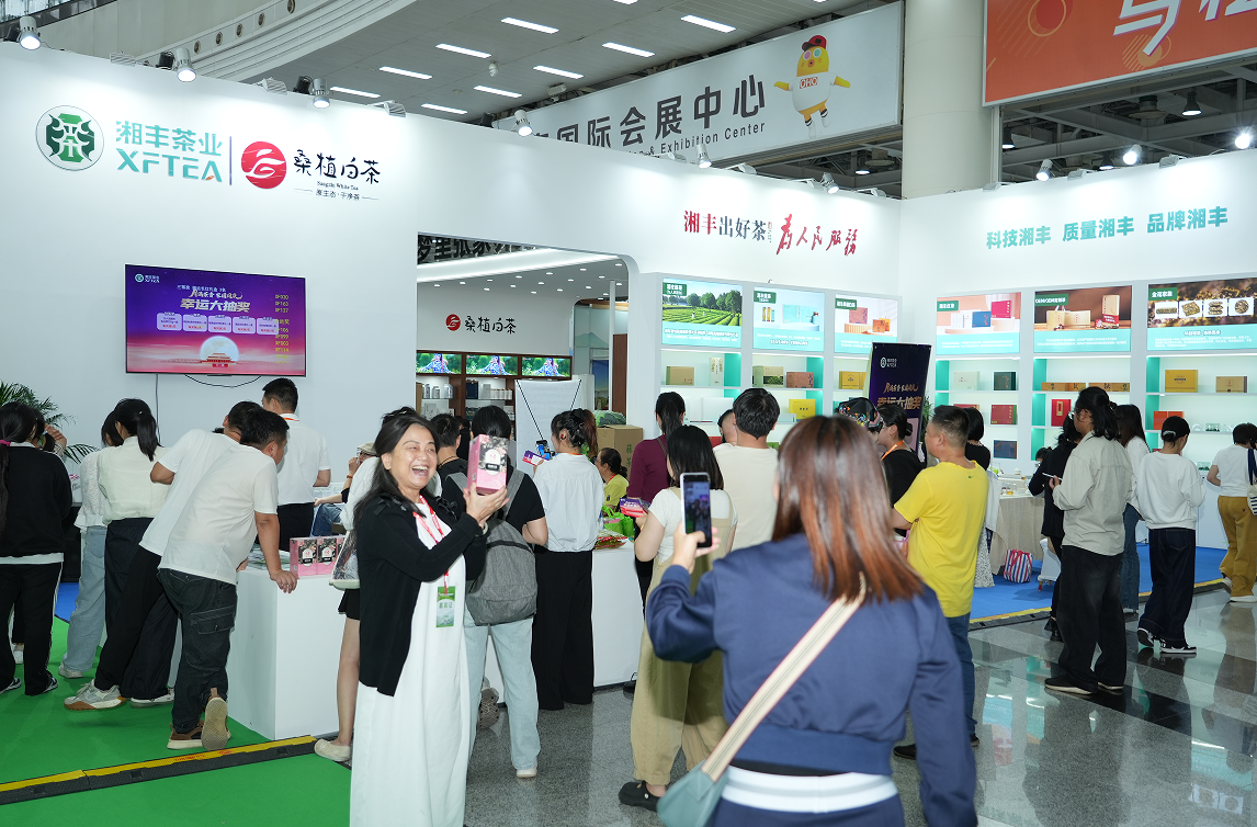 湘豐茶業(yè)精彩亮相2025第十七屆湖南茶業(yè)博覽會！